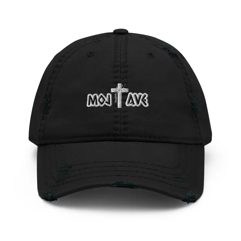 Mojave Cross Collection Dad Hat - Black