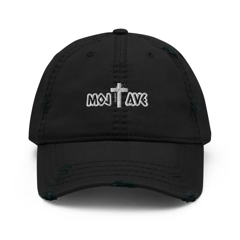 Mojave Cross Collection Dad Hat - Black